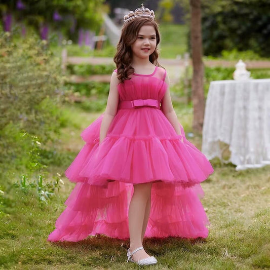 Costume princesse rose