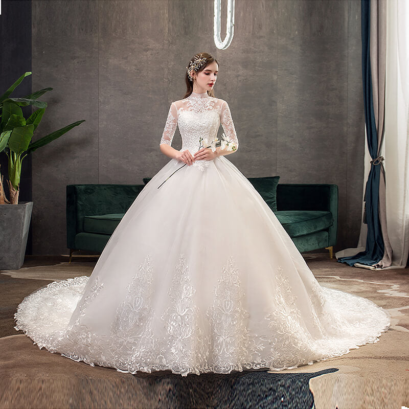 Robe de mariée princesse volumineuse best sale