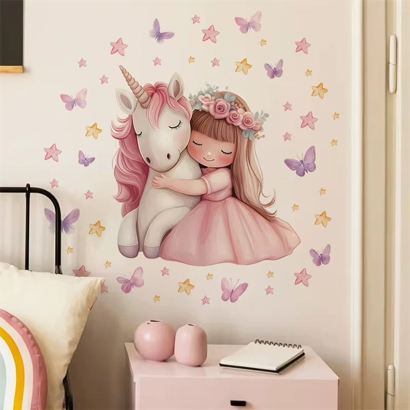 Stickers Chambre Fille Féerique