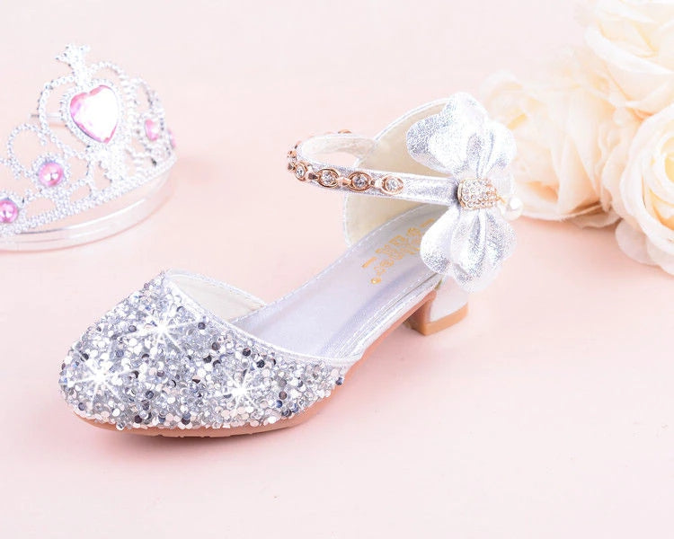 Chaussures Princesse Roses pour filles de 4 à 6 ans