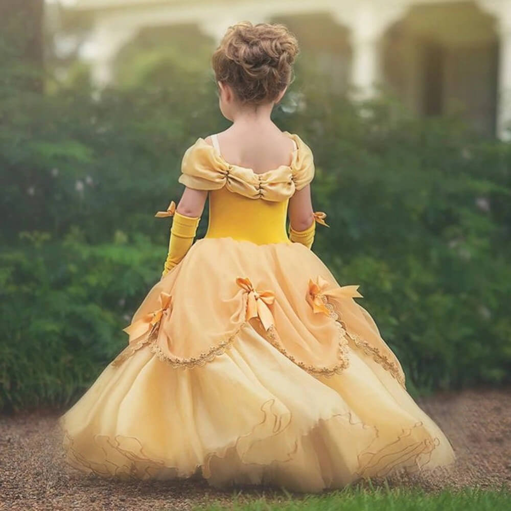 Princesse robe clearance jaune