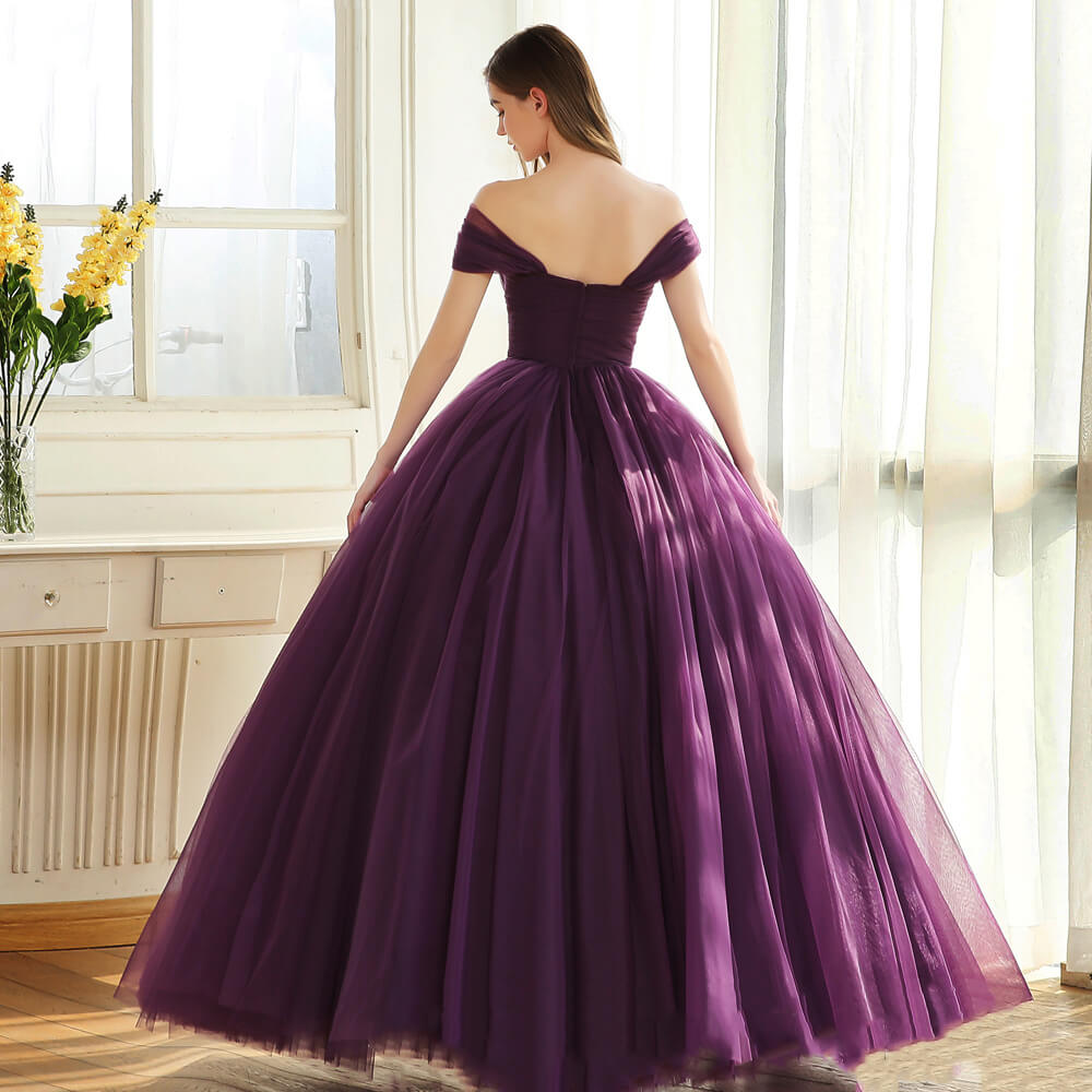 Princesse 2025 robe violette