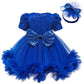 Robe Cérémonie Bébé Bleu