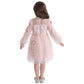 Robe petite fille manches longues