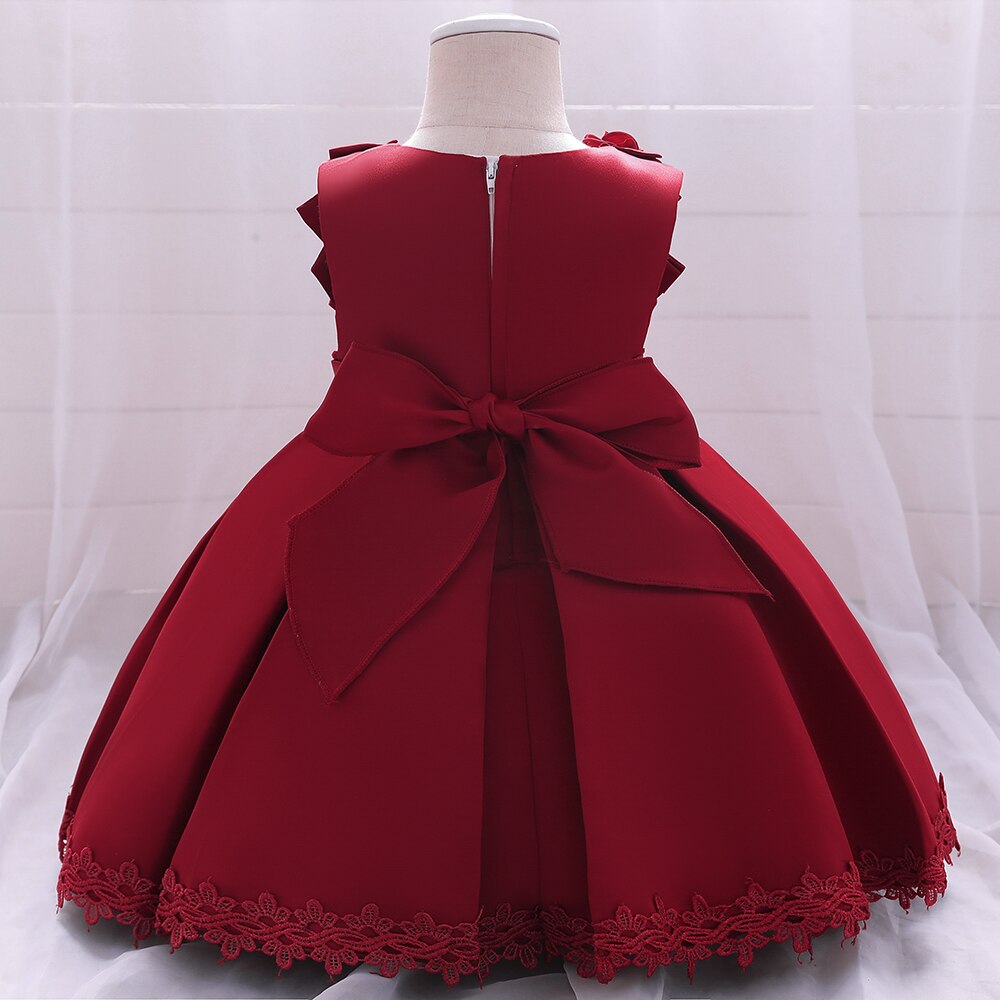 Robe bordeaux bebe