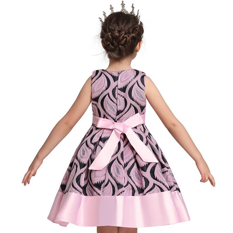 Robe Cérémonie Fille Rose