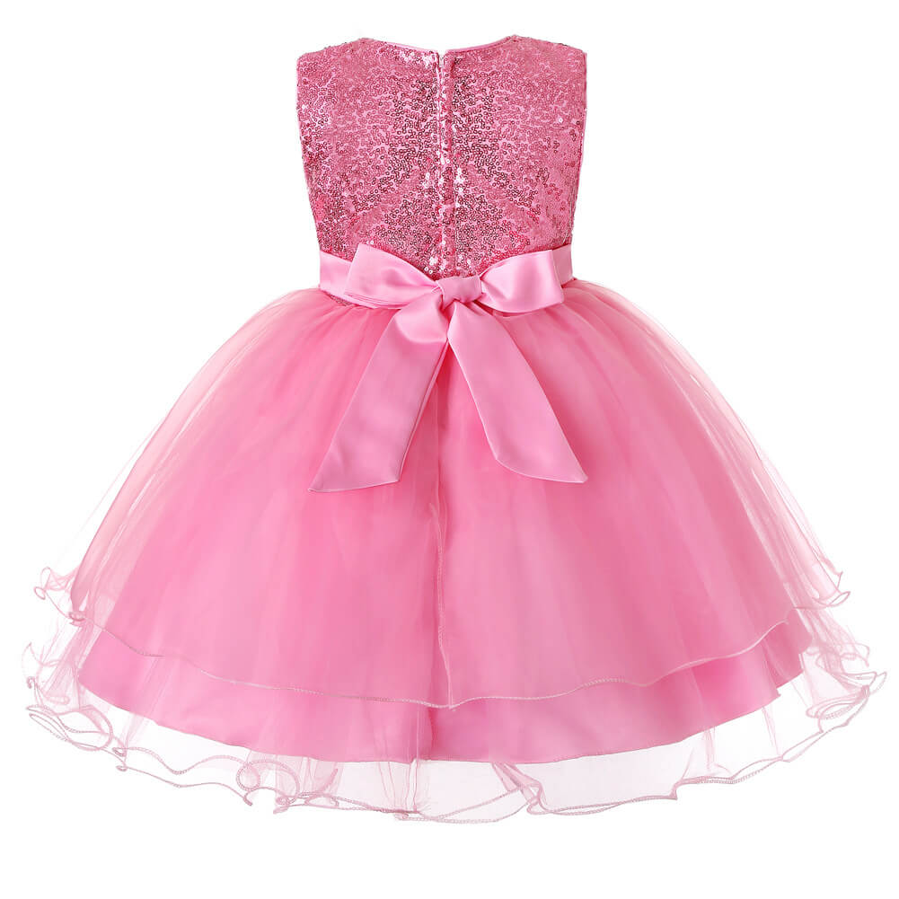 Robe rose reine