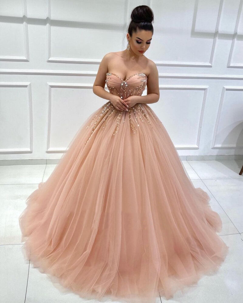 Robe de Bal Princesse Grande Taille