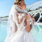 Robe de Mariée Princesse Satin Dentelle
