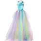 Robe Princesse Paon