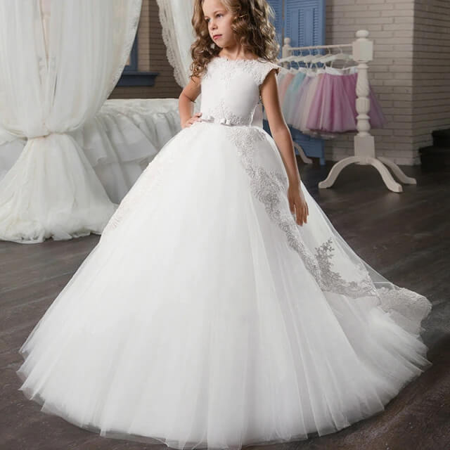 Robe Longue Princesse Fille