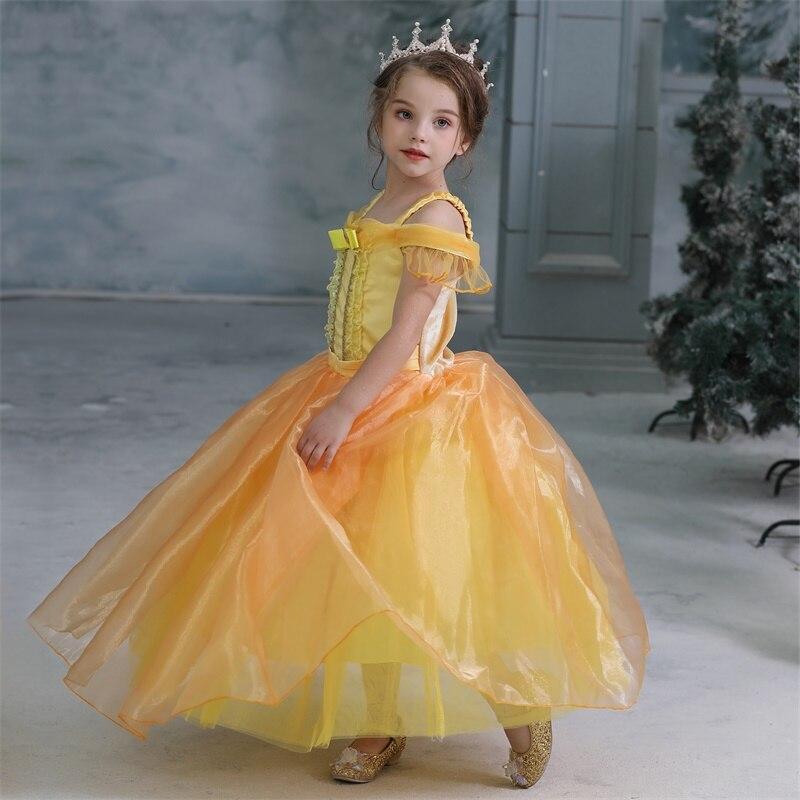 Robe de Princesse Fille la Belle et la B te