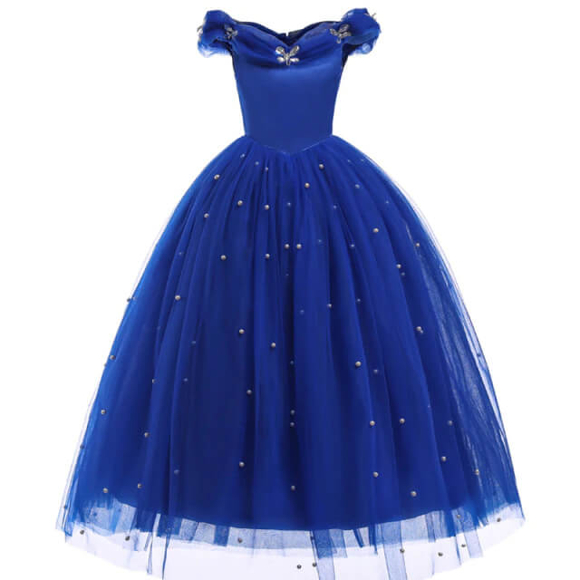 Robe Princesse Robe Bleu Bebe Femme Robe Princesse Fille Bleu Roi
