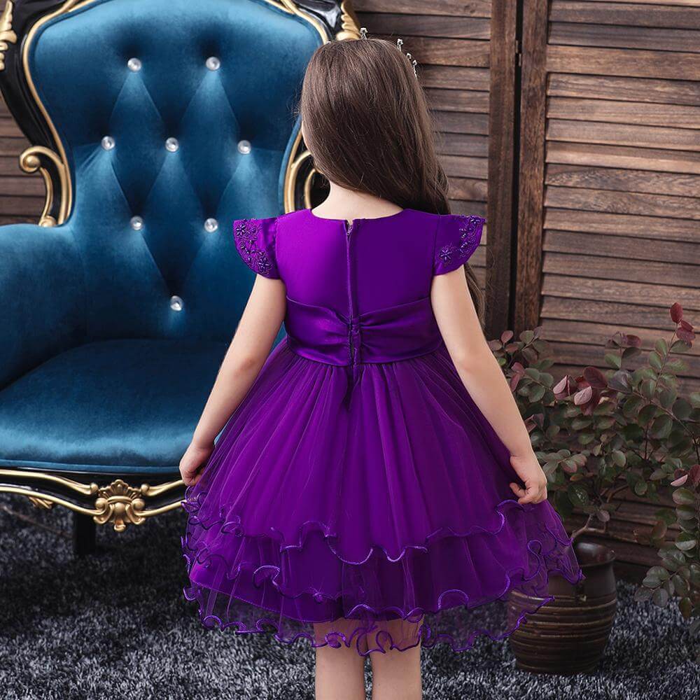 Robe 2025 violette fille