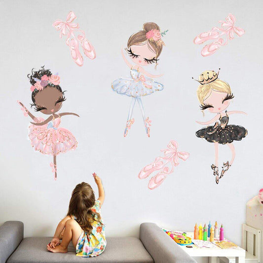 Autocollant mural princesse