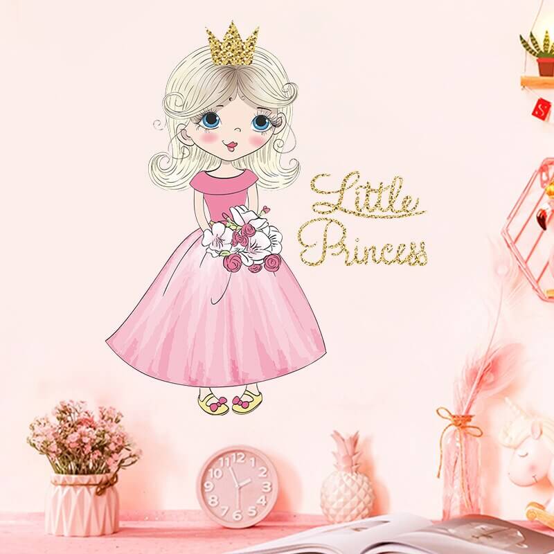 Stickers Princesse XXL