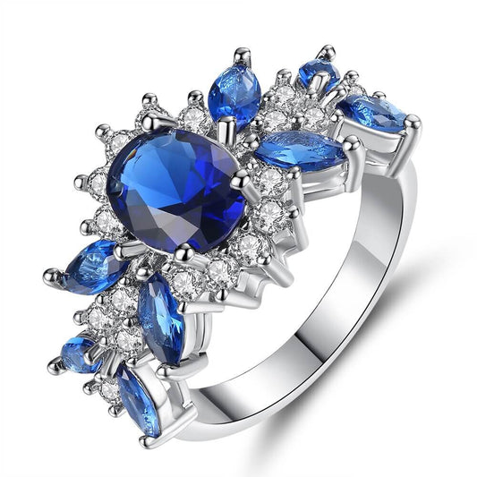 Bague blue ocean