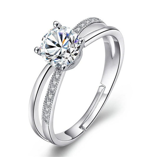 Bague fiancaille dimant princesse