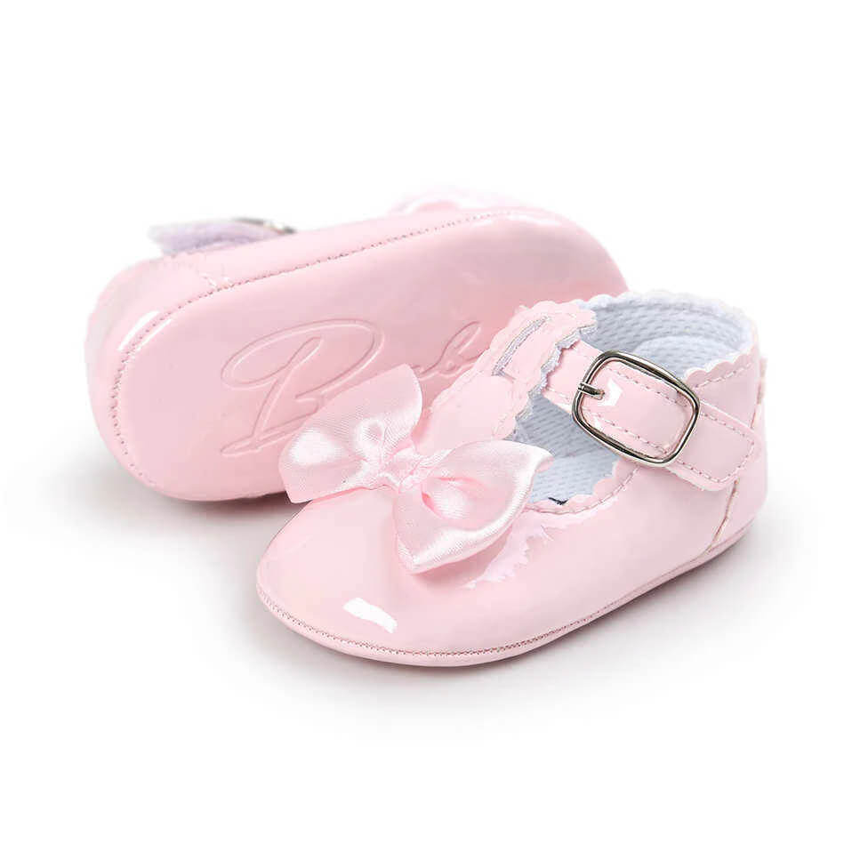 Chaussure rose 2025 bebe fille