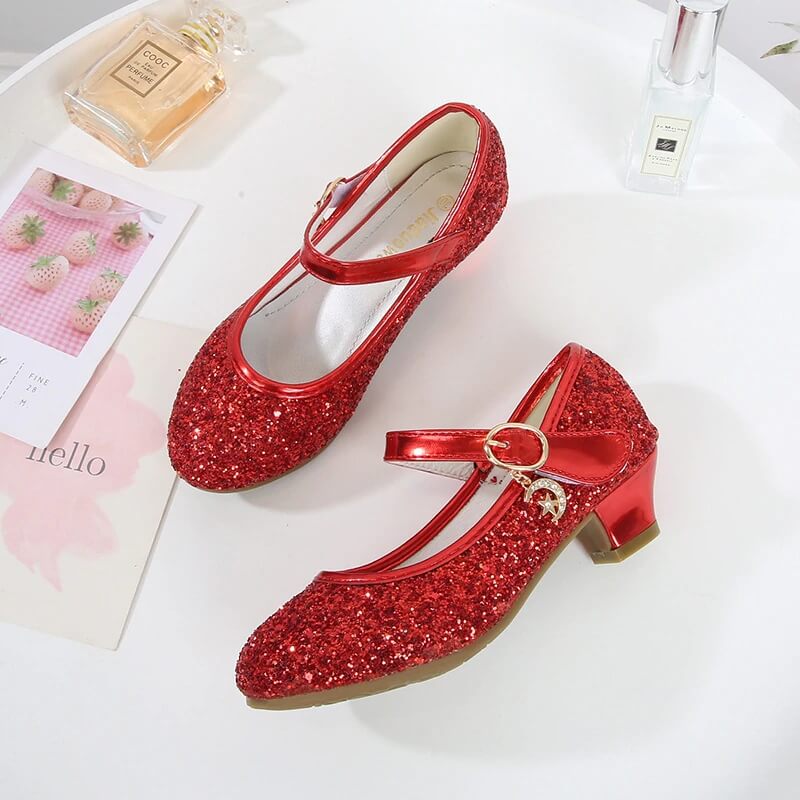 Chaussure fille rouge hotsell