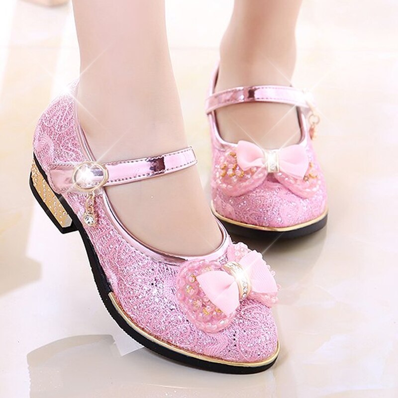 Chaussures Fille Noir et Rose Princesse Magique