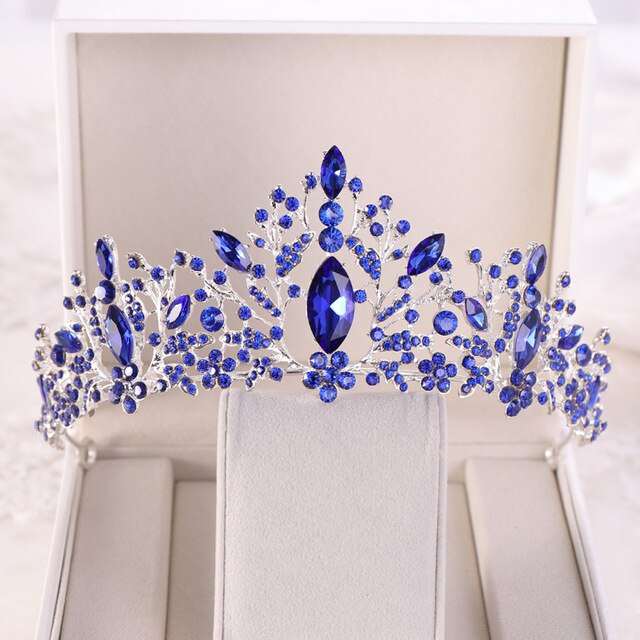 Couronne bleu roi