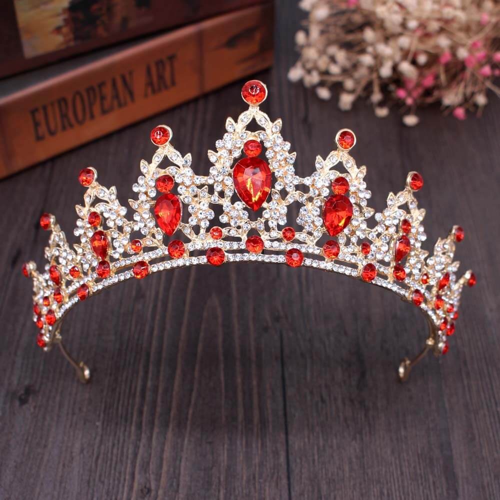 Couronne mariage rouge
