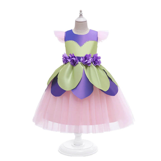 Deguisement princesse fille fleur