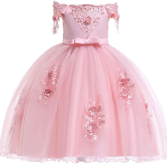 Deguisement robe princesse rose