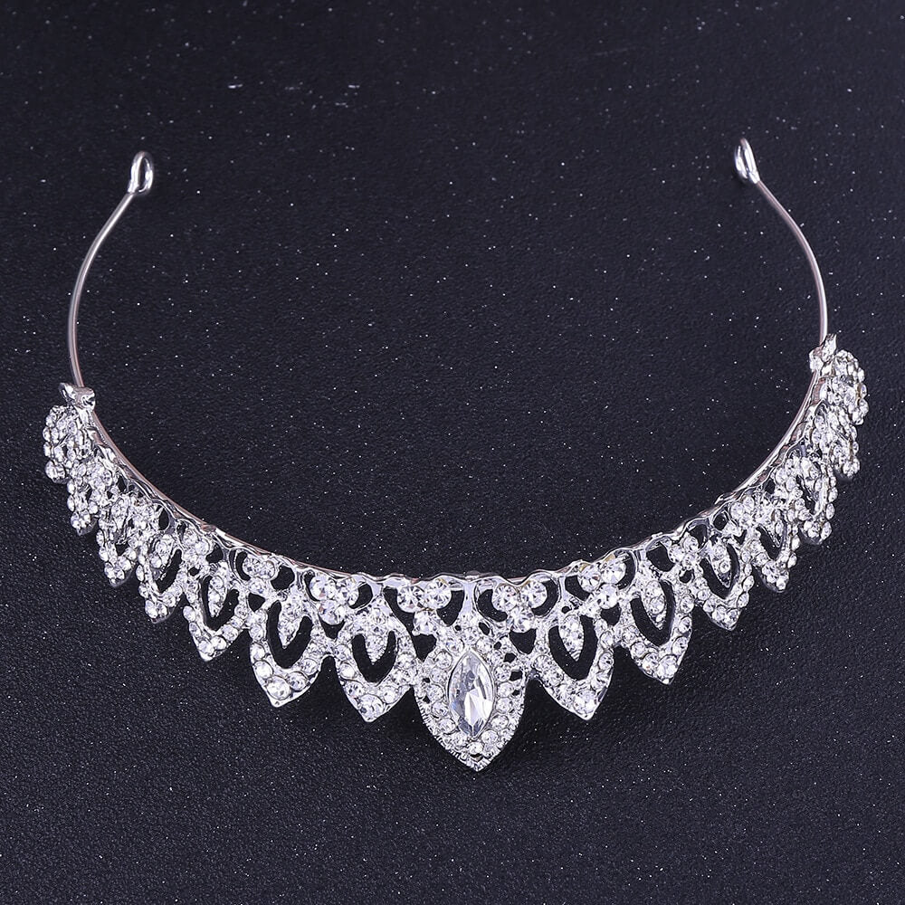 Diademe princesse argent