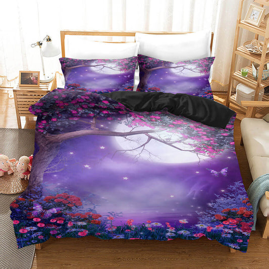 Housse de couette foret enchantee