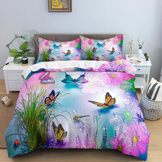 Housse de couette jardin fantastique