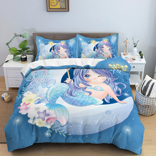 Housse de couette petite sirene