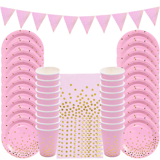 Kit vaisselle anniversaire princesse