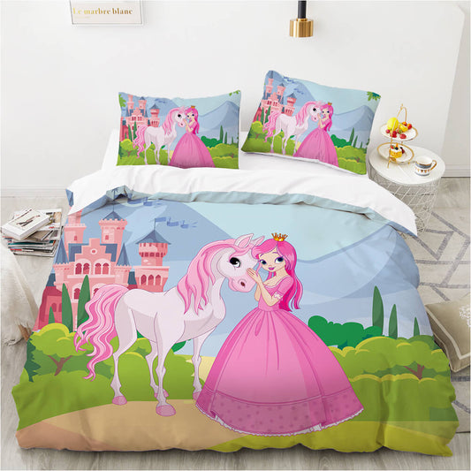 Parure housse de couette princesse disney
