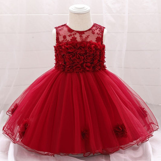 Robe bebe fleurie