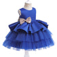Robe bebe mariage bleu