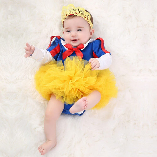 Robe blanche neige bebe