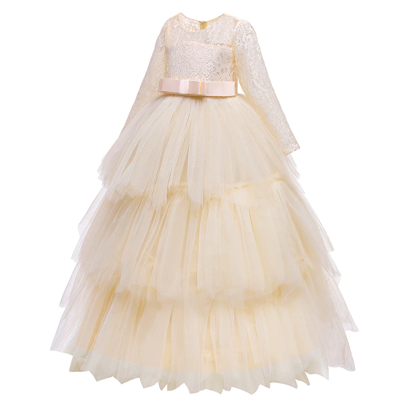 Robe champagne fille