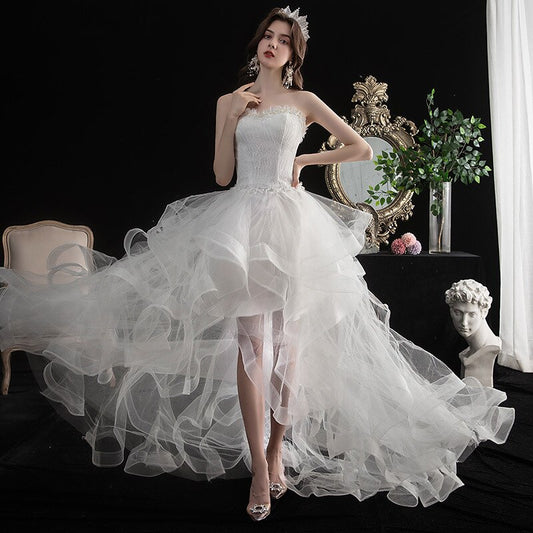 Robe de mariee courte princesse