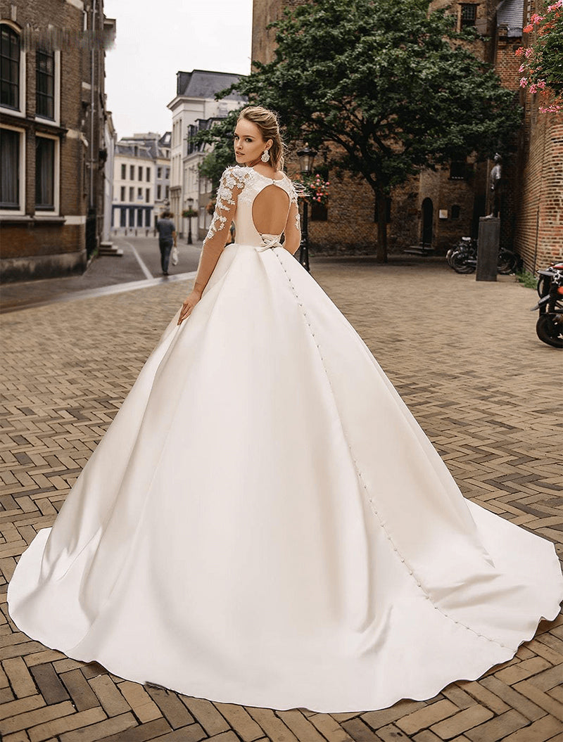 Robe de 2025 mariée beige