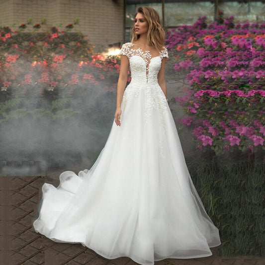 Robe de mariee princesse dos dentelle