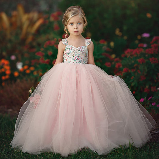 Robe de mariee princesse petite fille