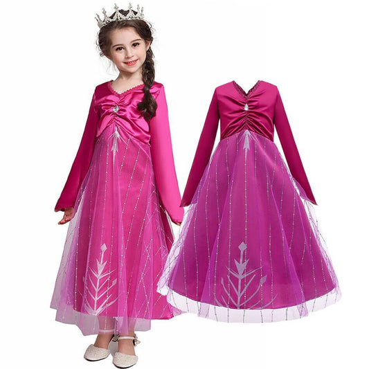 Robe de princesse rose 3/4 ans - Zébulon & Miss Coquette