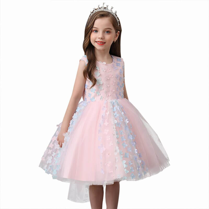 Robe de princesse en tulle petite fille