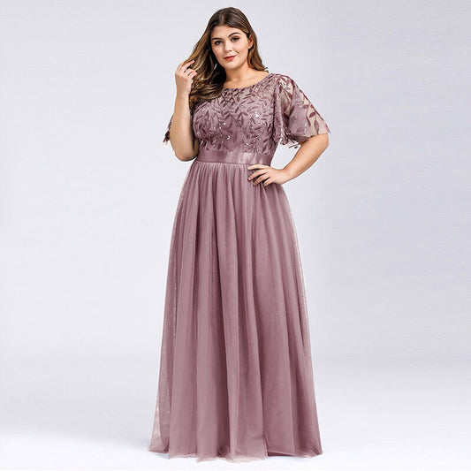 Robe de princesse femme grande taille