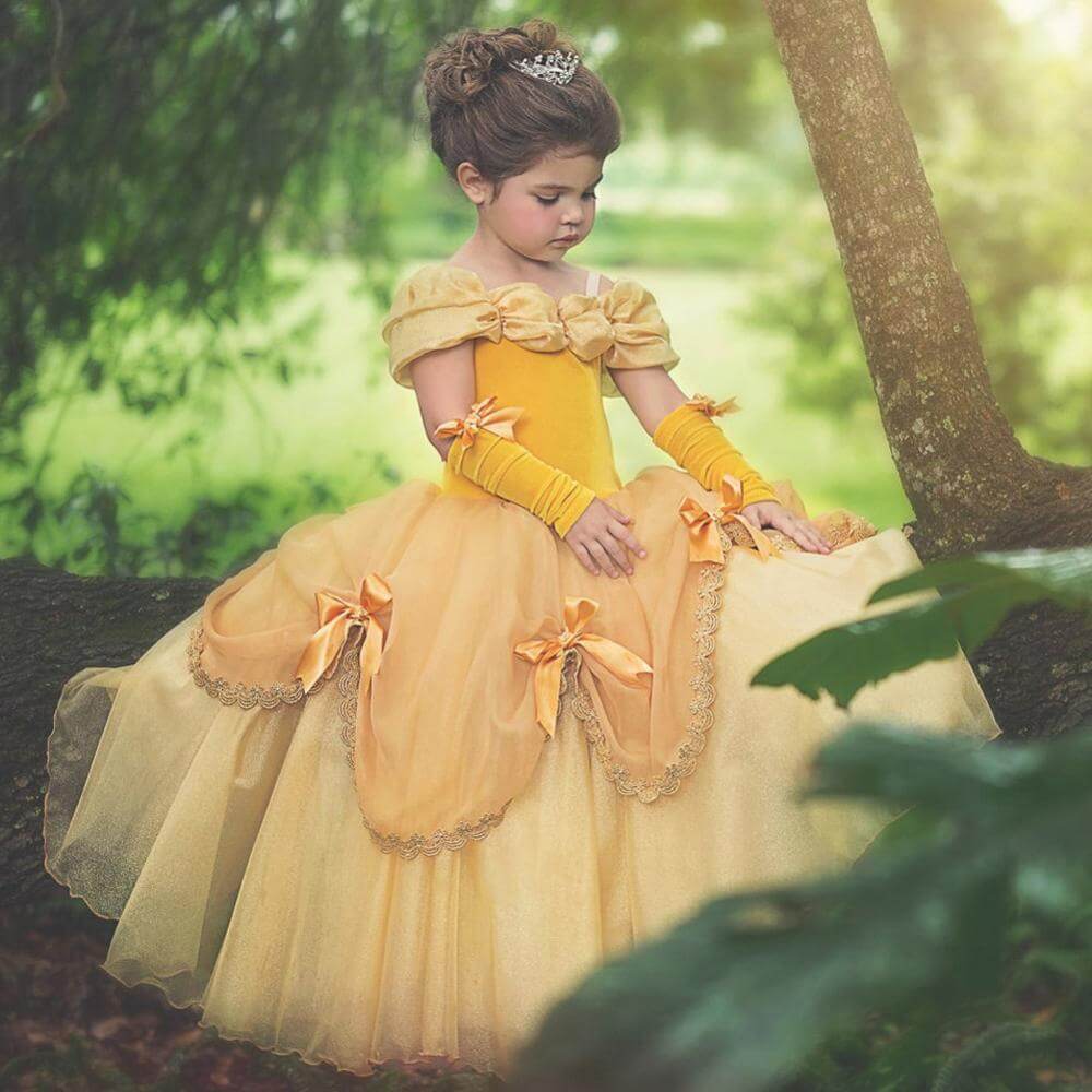 Robe Princesse Belle Fille