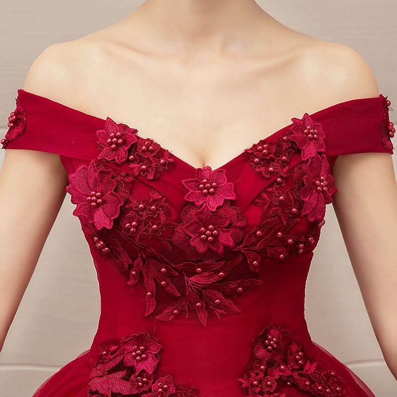 Robe de Princesse Rouge Femme – Princesse Magique