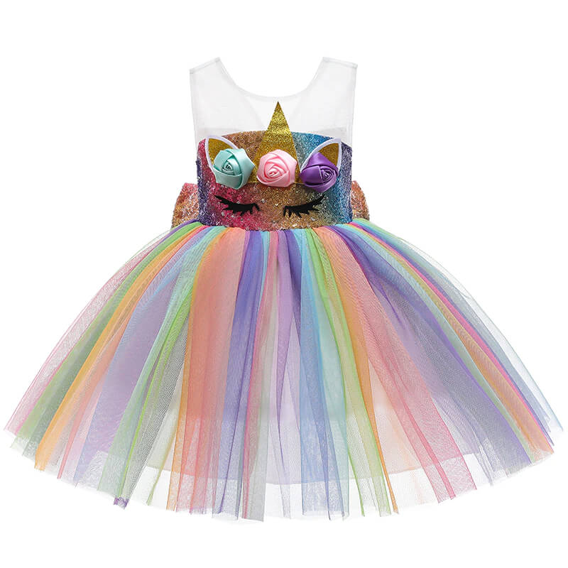 Robe princesse licorne hot sale