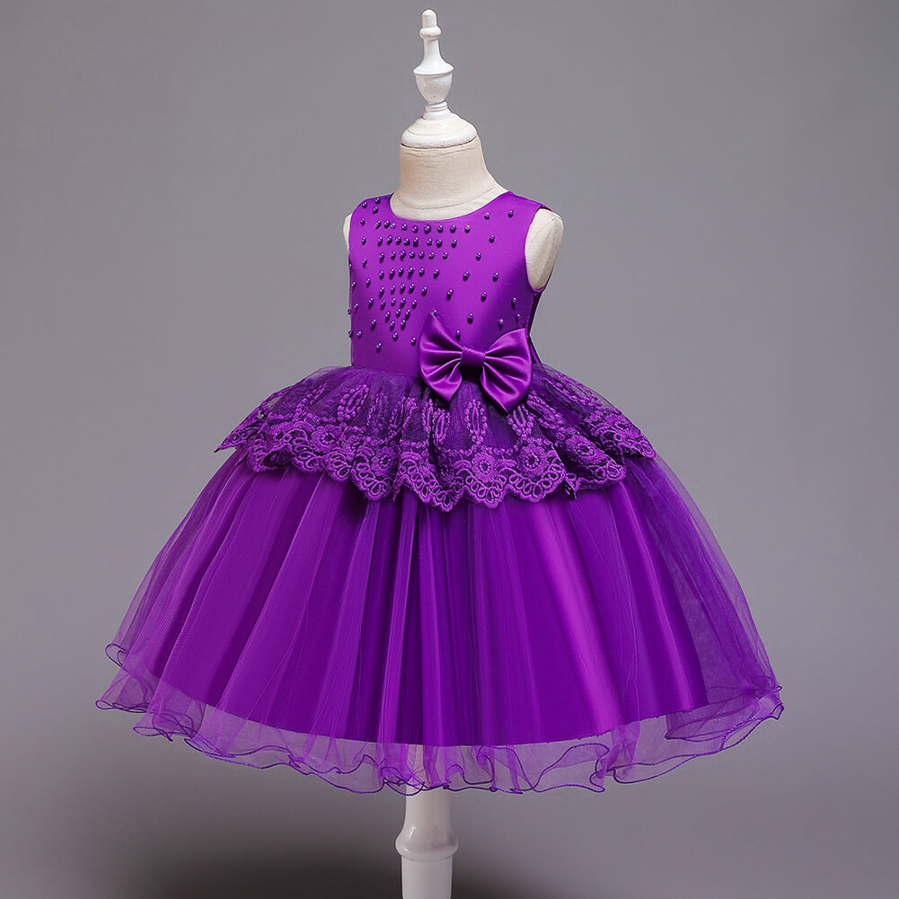 Robe honneur violette